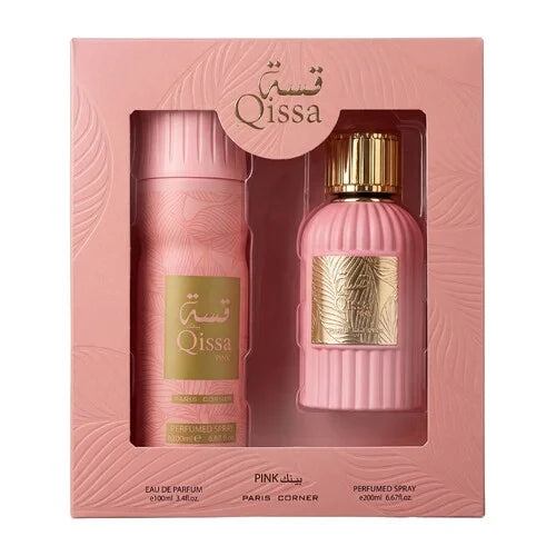 Paris Corner Qissa Pink Gift Set