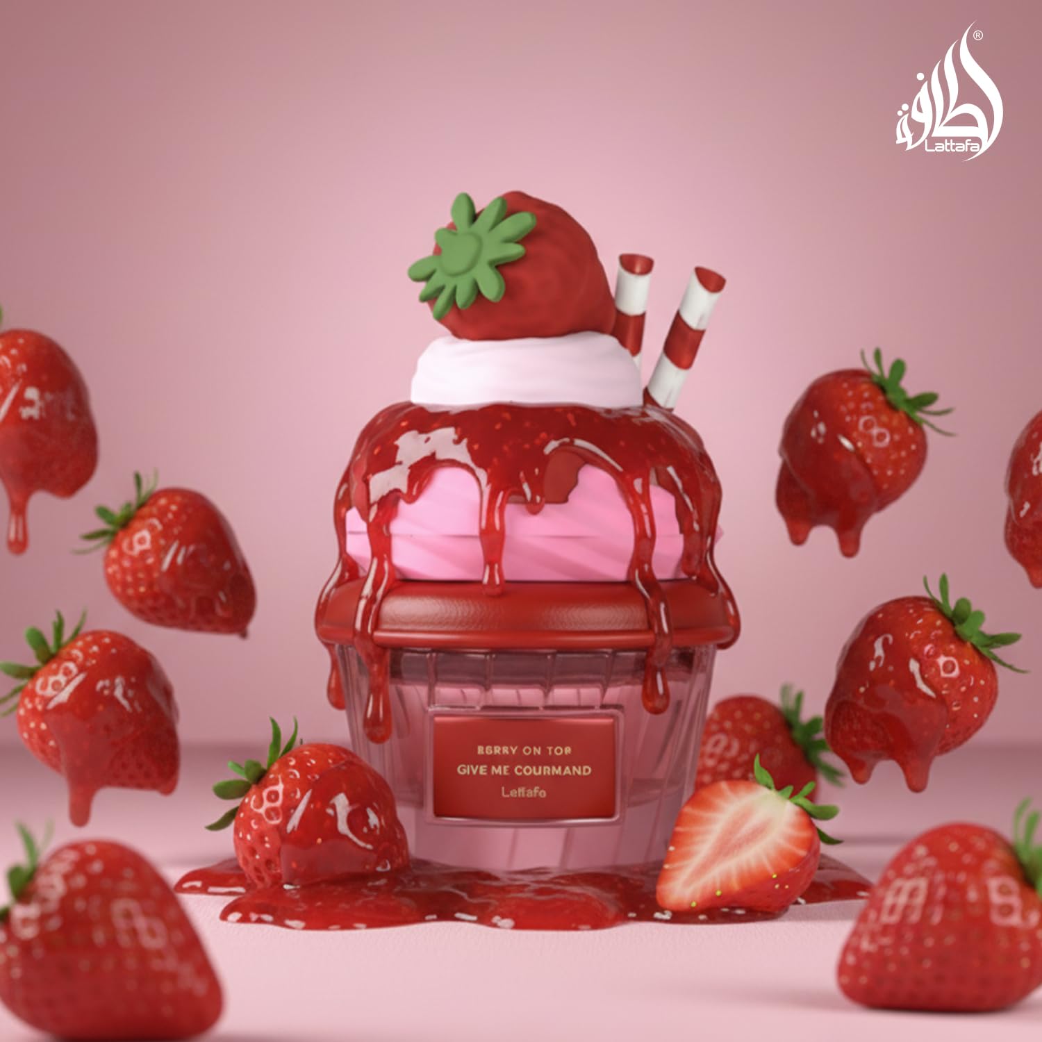 Lattafa Give Me Gourmand Berry On Top