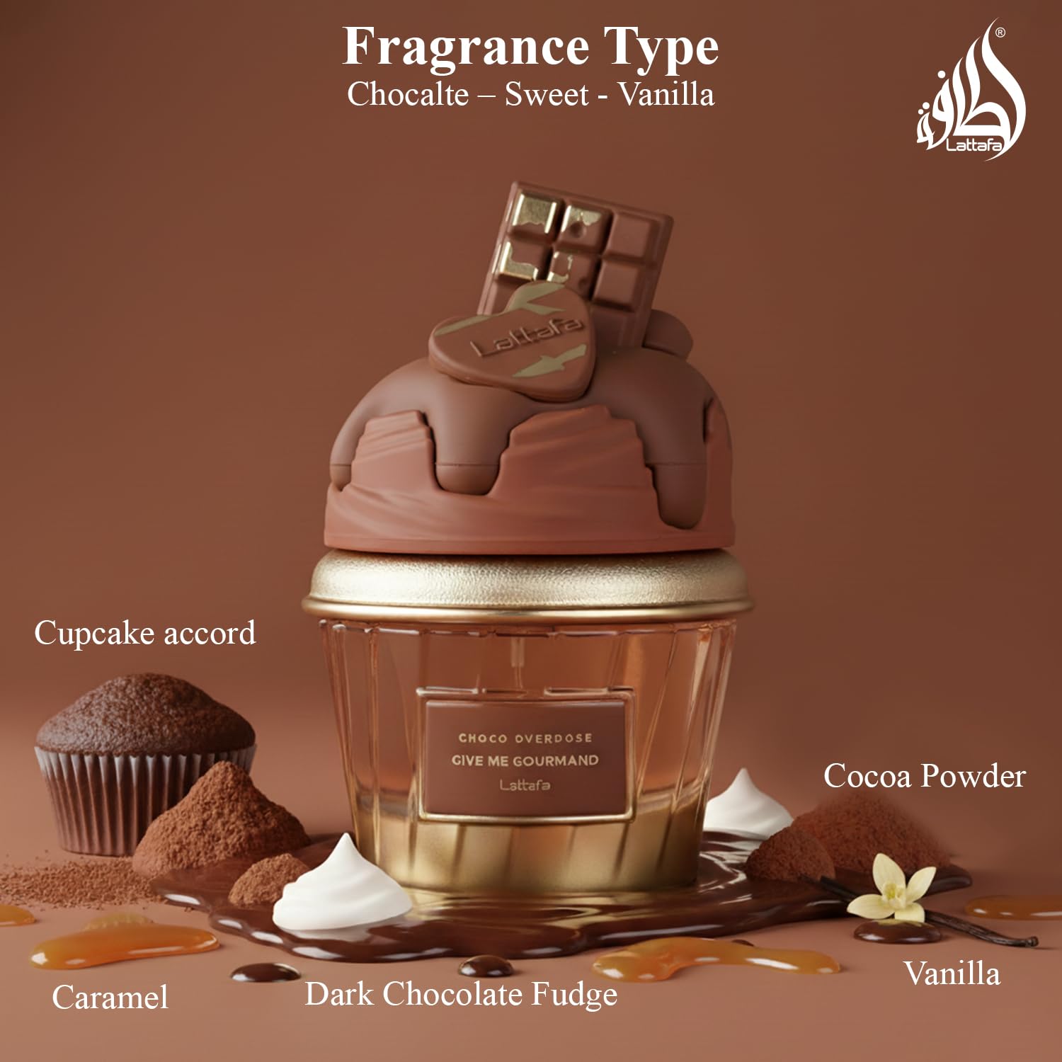 Lattafa Give Me Gourmand Choco Overdose