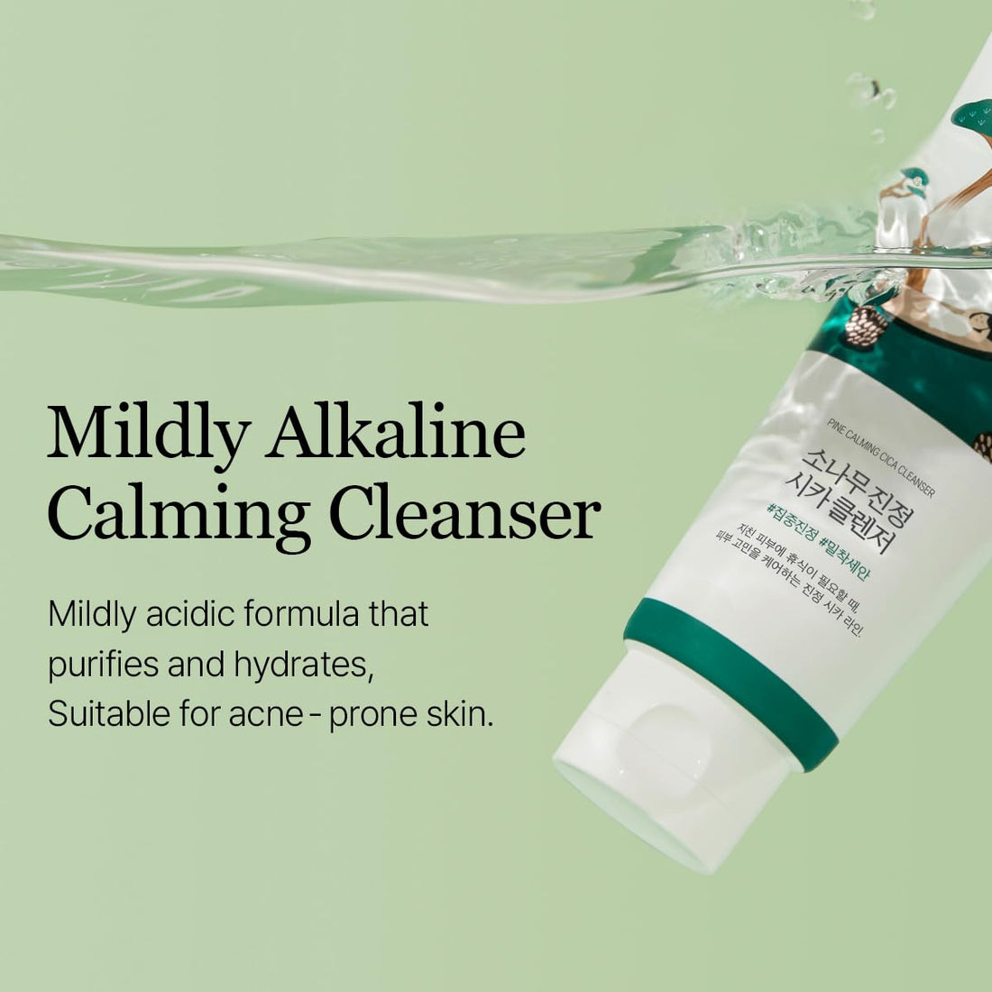 Round Lab Pine Calming Cica Cleanser